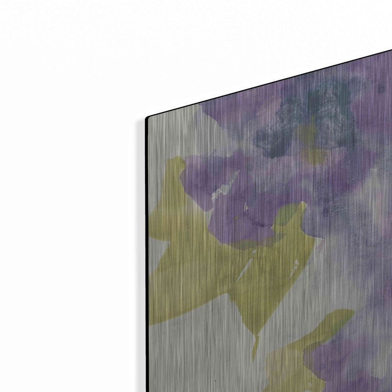 Brayden Studio «VIolet and Gray II» par Chris Paschke, H 12 po x l 16 po