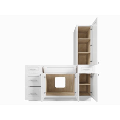 Meuble-lavabo simple 60 po Disar