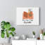 How I Fight My Battles Exodus 14:14 - Wrapped Canvas Print-1210329327