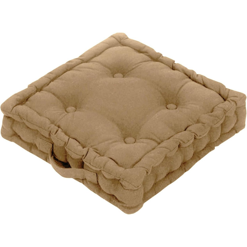 Samyo 45x45+10cm Box Cushion Seat Cushion, Beige