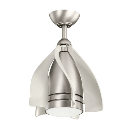 Kirzia 15cm Ceiling Fan with LED Lights