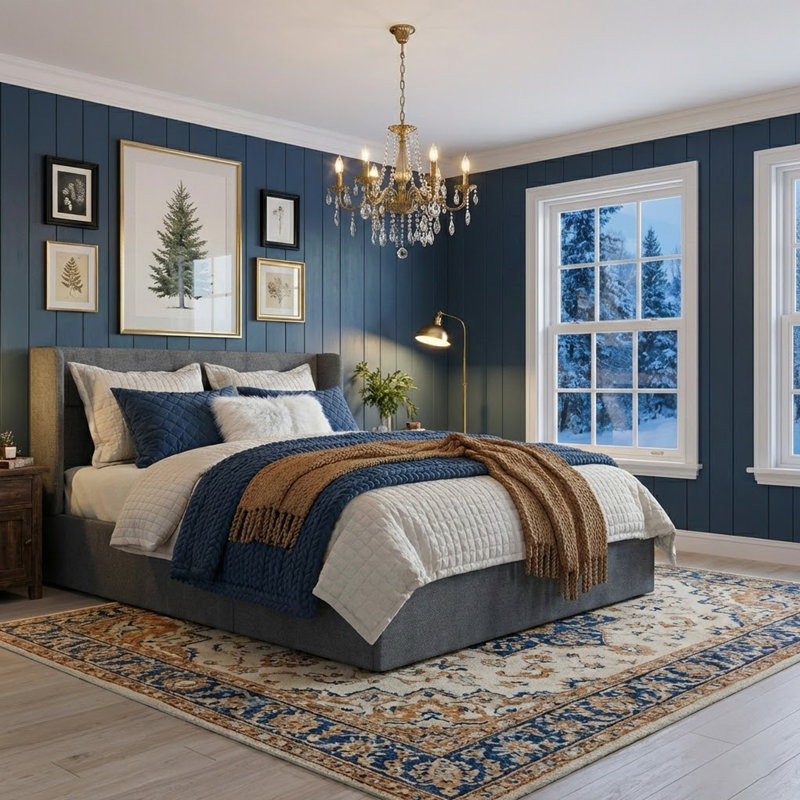 Annek Upholstered Bed Frame with Lift Up Storage, 40.9"H Wingback Headboard, Wood Slats & Metal Frame, Multiple Sizes & Fabric Options Available