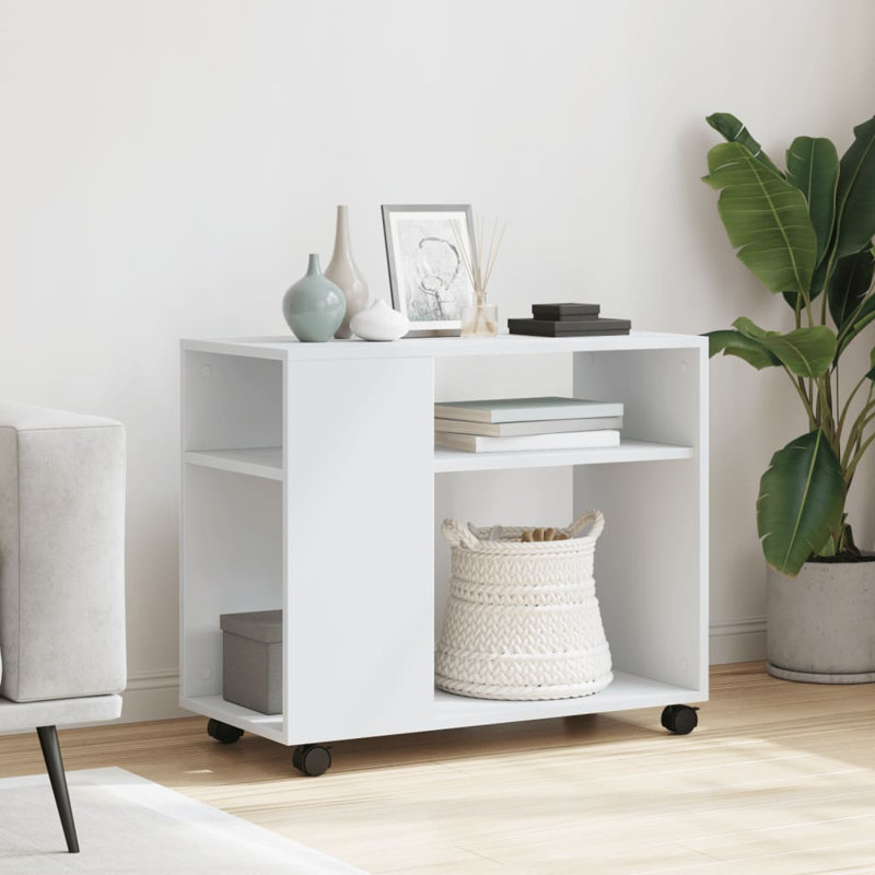5-9 End Table, White