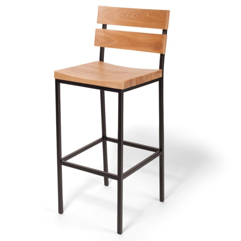 Kuma Counter Stool with Metal Frame