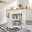 Penn Solid Wood Top Kitchen Cart