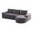 2 - Piece Chenille Sectional-399656859