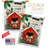 Double Sided 40'' H x 28'' W Polyester Flag Set