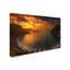 « coucher de soleil dans le silence », reproduction de photo sur toile tendue-22677114