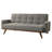 Bowman 79" Linen Square Arm Sleeper Sofa