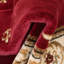 Charlton Home Dezerey Fleur De Lis Traditional Oriental Red Plush Rug-99470828