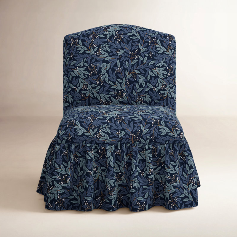 Fauteuil de chambre Edie en bleu marine Willowberry, Bleu marine Willowberry
