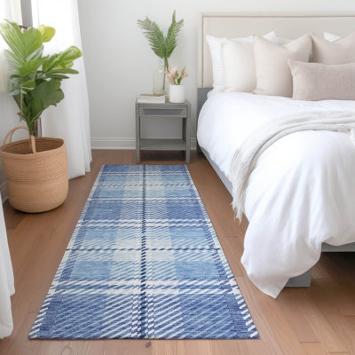 Premium Machine Washable Prisco Denim Rug