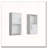 Oba 2-Pc Wall-Mounted Bathroom Medicine Cabinet with Open & Closed Storage-459568657