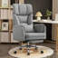 Chaise de bureau ergonomique inclinable à haut dossier avec dossier et repose-pieds réglables-1223664428