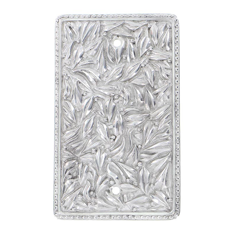 San Michele Blank Wall Plate, Polished Nickel