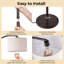 Lampe sur pied arquée 63 po Kjeld-109069233