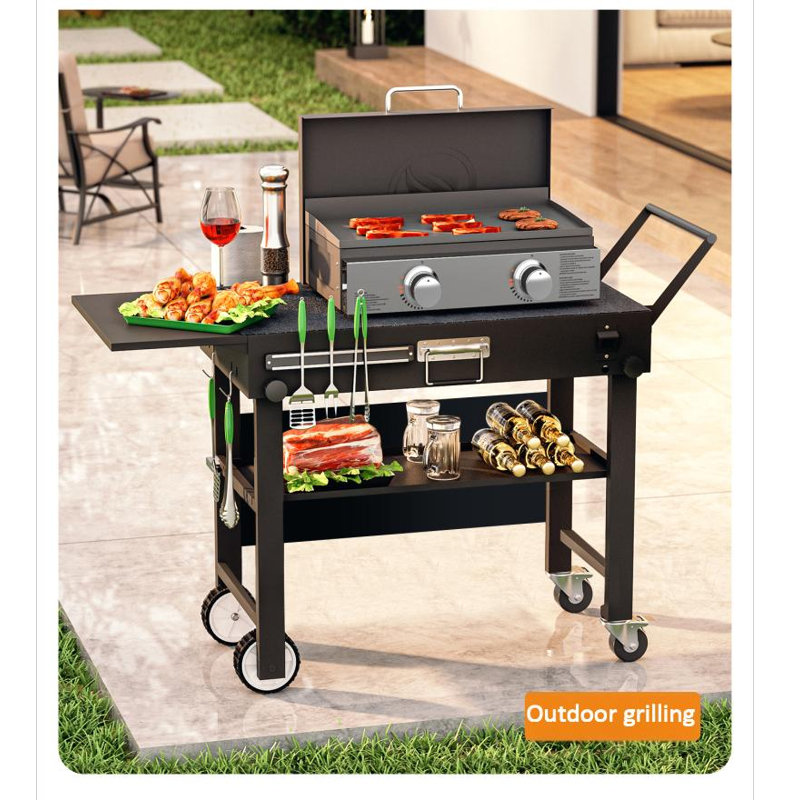 Table de barbecue pliable pour l'extérieur
