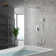 3 Function Wall Mount Complete Rainfall Shower System with 3 Setting Handheld and Tub Spout