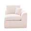 Canapé 2 places infonuagique, housses de coussins amovibles, modularité, mousse à mémoire de forme haute résilience, design ergonomique, soutien haute densité, forme incurvée