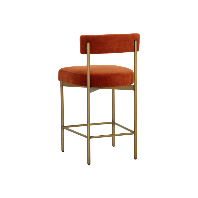 Seneca 26'' Counter Stool, Orange