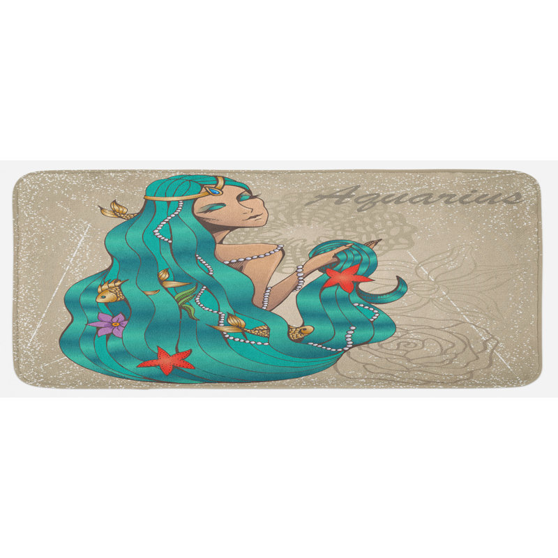 Tapis de cuisine Zodiac Aquarius