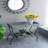 Galvanized Tray Table Accent Table