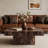 Modern Coffee Table With Stylish Texture Design-432230151