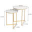 Phalla Stone Tray Top Nesting Tables