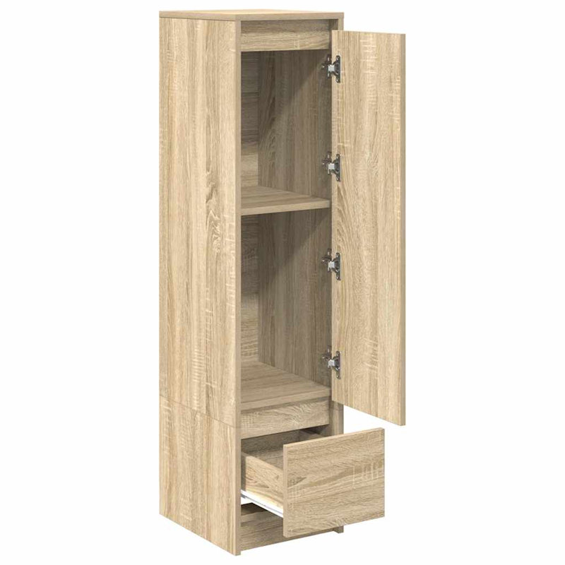 Highboard 29.5X34x119.5 Cm Engineered Wood, Sonoma Oak