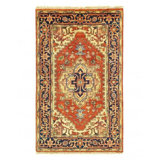 Pimenta Oriental Area Rug in Rust