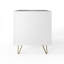 Alipio 40cm W Manufactured Wood Bedside Table-356873541