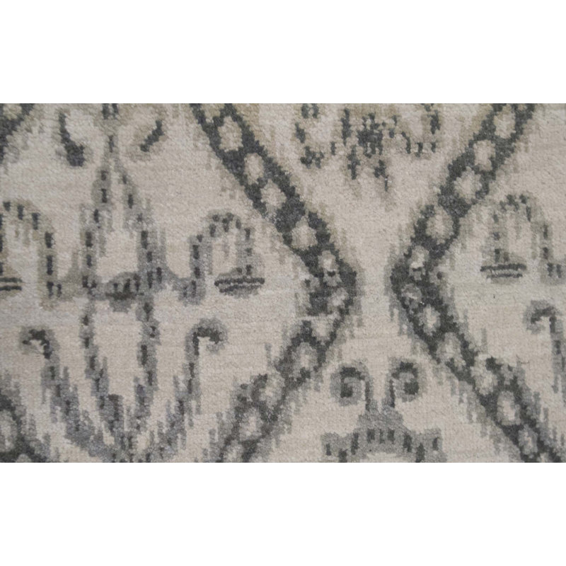 Ikat One-of-a-Kind 7'8" X 9'9" Area Rug