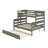 Wood Twin Over Full Bunk Bed With Trundle-928391110