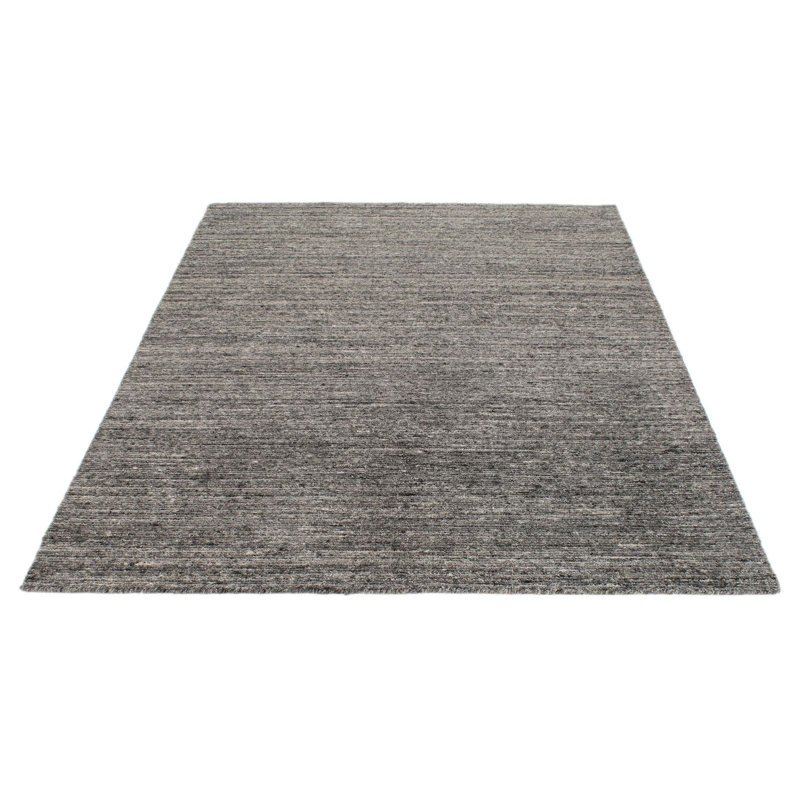 Tapis contemporain gris 5 x 7