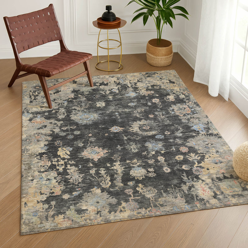 Tapis intérieur / extérieur lavable à la machine Chantille ACN2302 Global, Rectangle 5 pi x 7 pi 6 po
