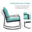 2 - Person Patio Dining Set Square Table with Cushions Included-1809746372