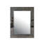 Mosaico Rectangle Solid Wood Wall Mirror