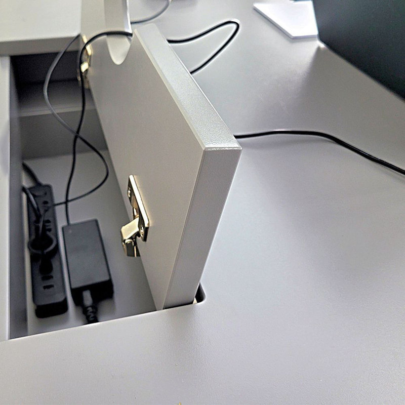 2 Piece Writing Desk Office Set