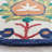 Blossom Hand Tufted Wool/Cotton Oriental Rug in Orange/Ivory/Green-1188778847