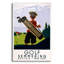 «Golf Semmering» par Vintage Posters, art mural en verre acrylique-470379846