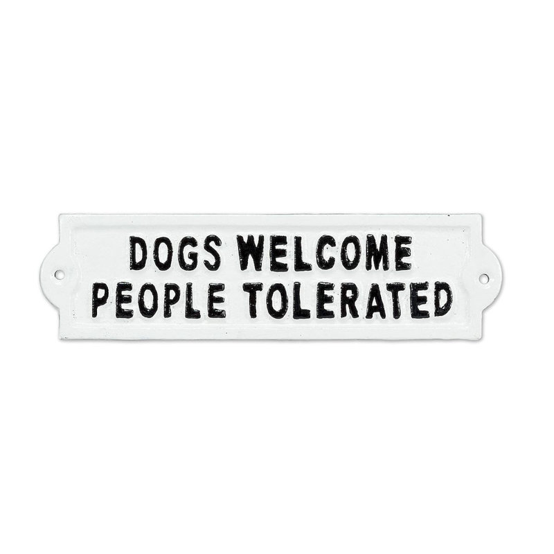 Enseigne « welcome personnes » dekeles