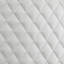 Chaise d'appoint rembourrée en or et en tissu blanc Jordoue (ensemble de 2)