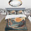 Ensemble de housse de couette en microfibre / polyester Mountain Trees In Retro-1773320040