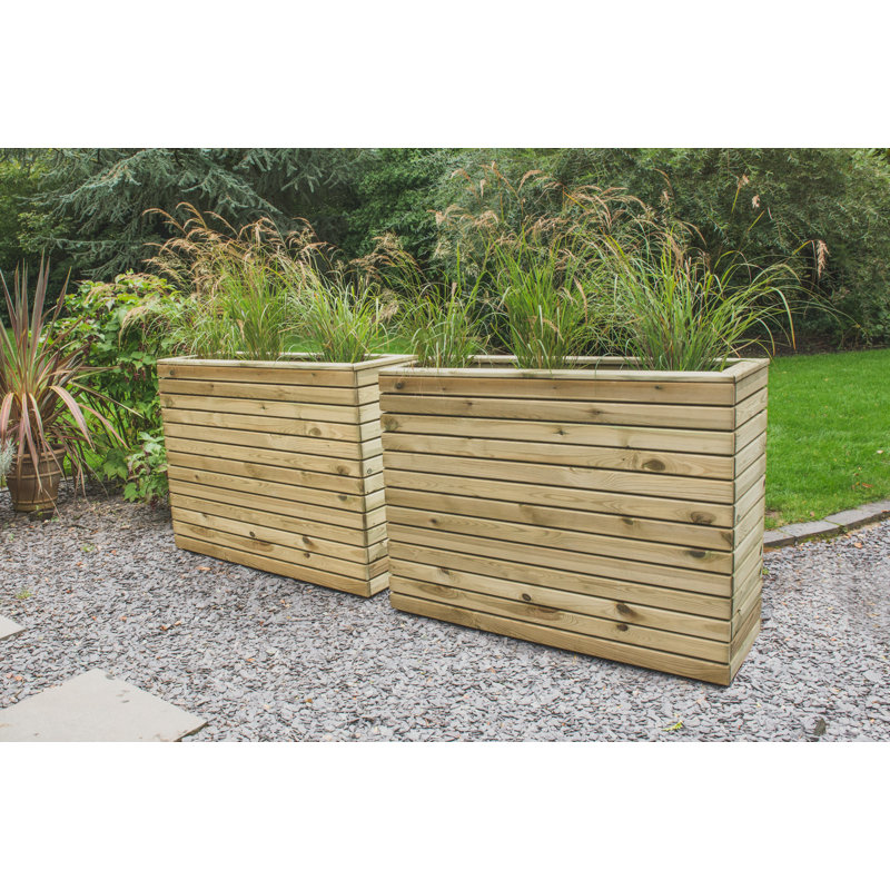 Handmade Wood Planter Box