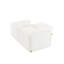 Canapé moderne en chenille avec rangement dissimulé et conception ergonomique pour plus de confort