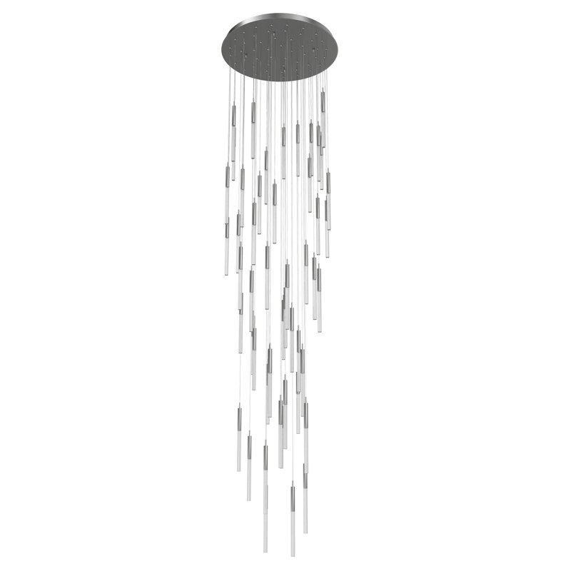 Boa 51 - Light Pendant, Polished Nickel