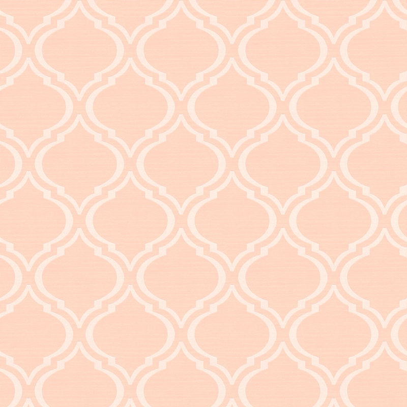 Saroyan 10.05m x 70cm Matte Wallpaper Roll, Pink