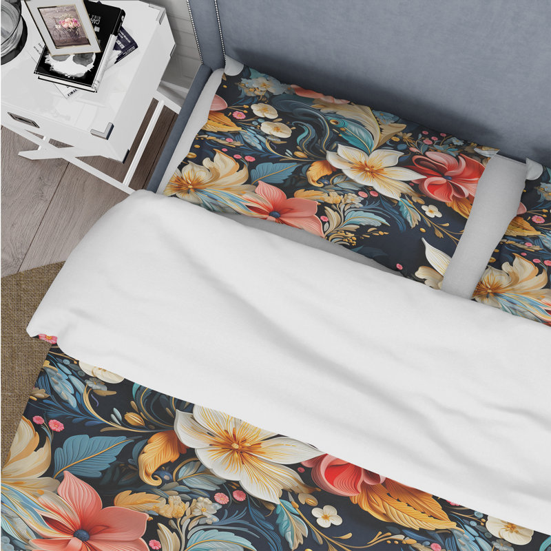 Literie Mechtild, Housse de couette pour très grand lit et 2 très