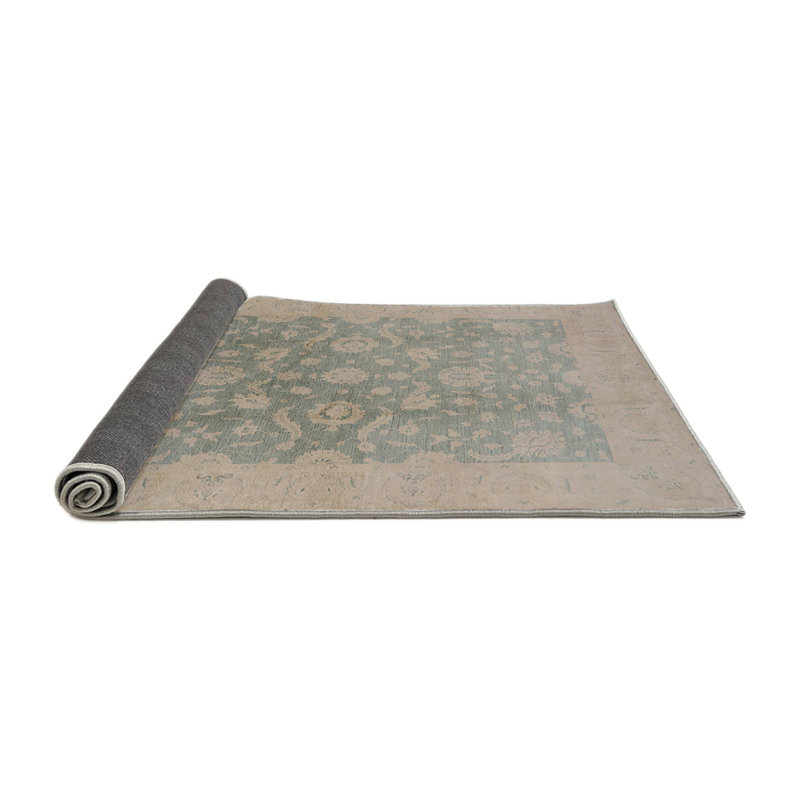 Tapis vert / brun Malte Malte, Rond 8 pi