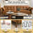 Latitude Run® Faux Leather Upholstered Futon Sofa Bed with Armrests and Backrest Adjustable-394392190